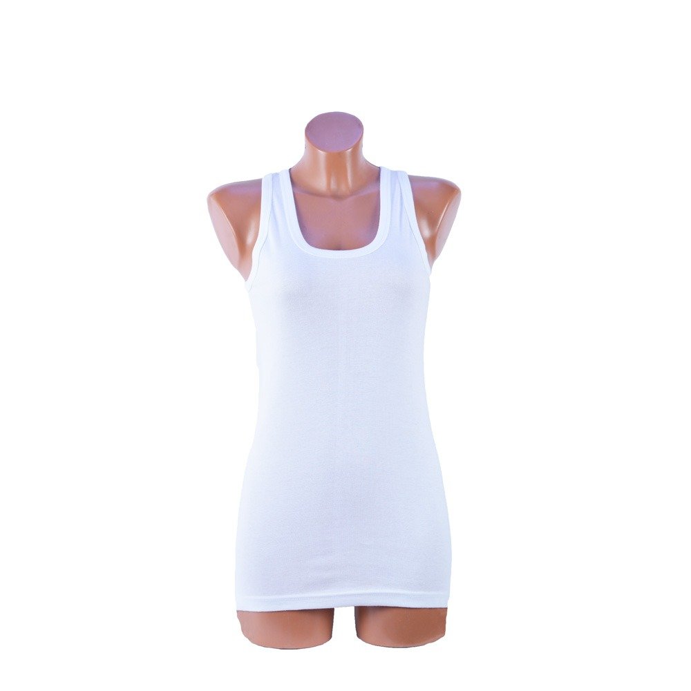 2 Stuks Dames hemd Regular 100% katoen Wit