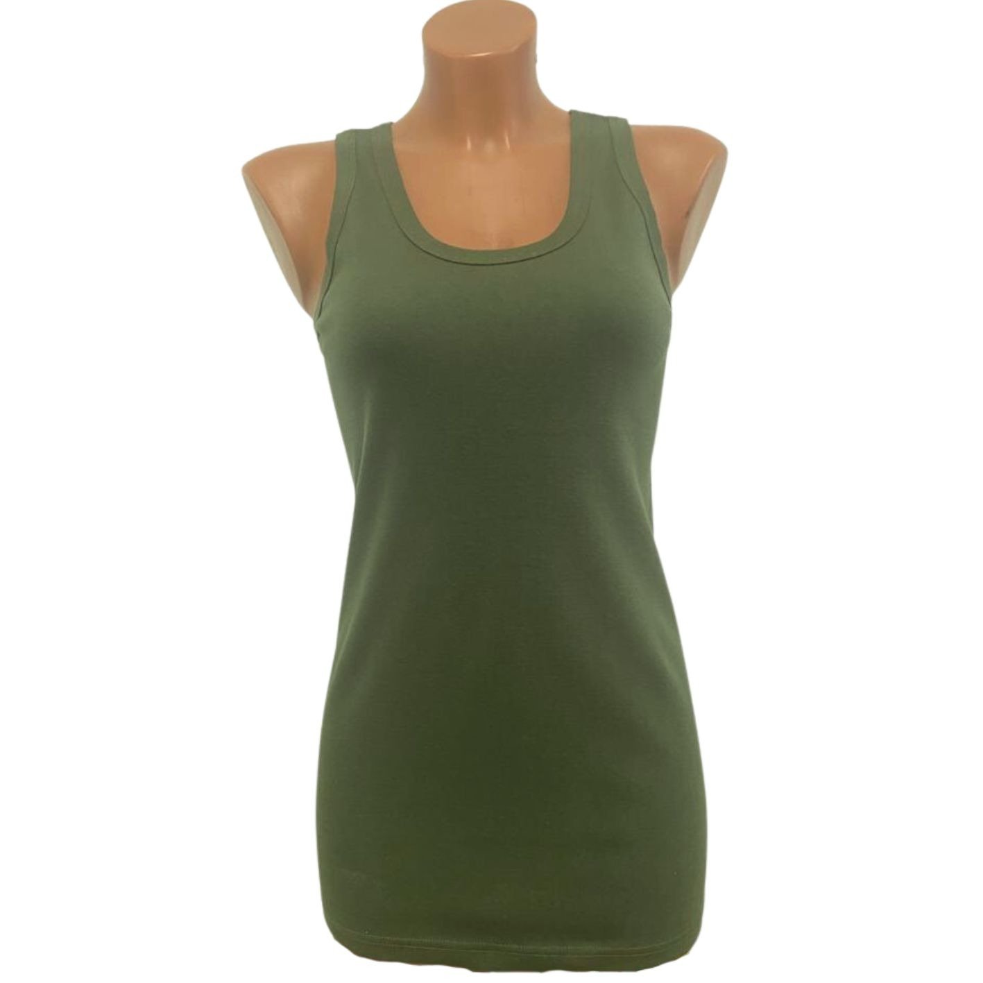 Dames hemd Legergroen