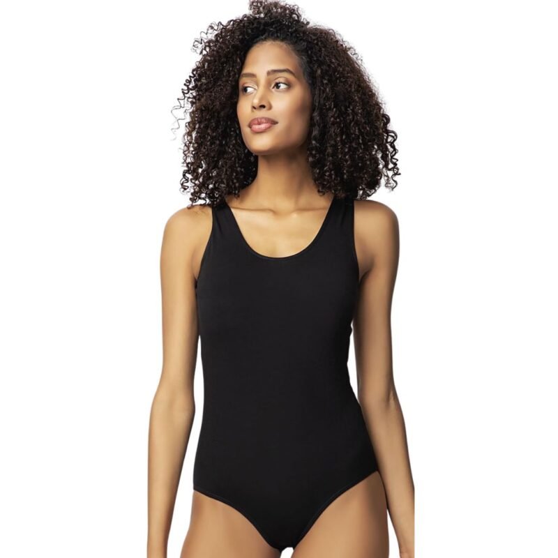 2 Stucks DONEX® Bodyfashion Slim Body Zwart Vrouwen