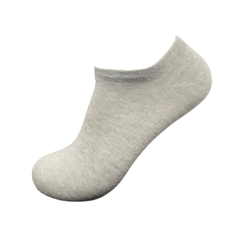 10 paar Donex Sneakersokken 95% Katoen Grijs