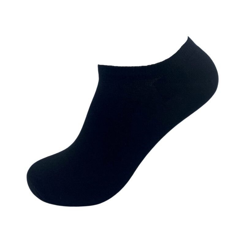 12 Paar Donex Sneakersokken 95% Katoen Zwart