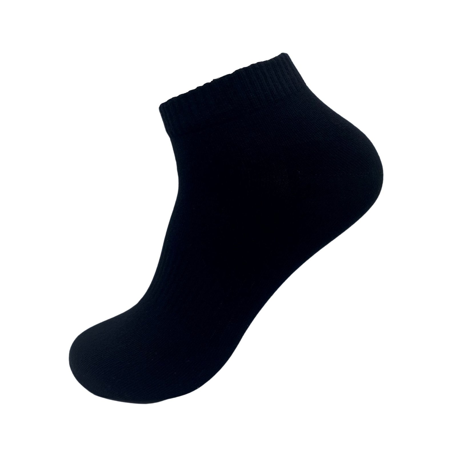 10 Paar Donex sneakersokken - Katoen - Zwart