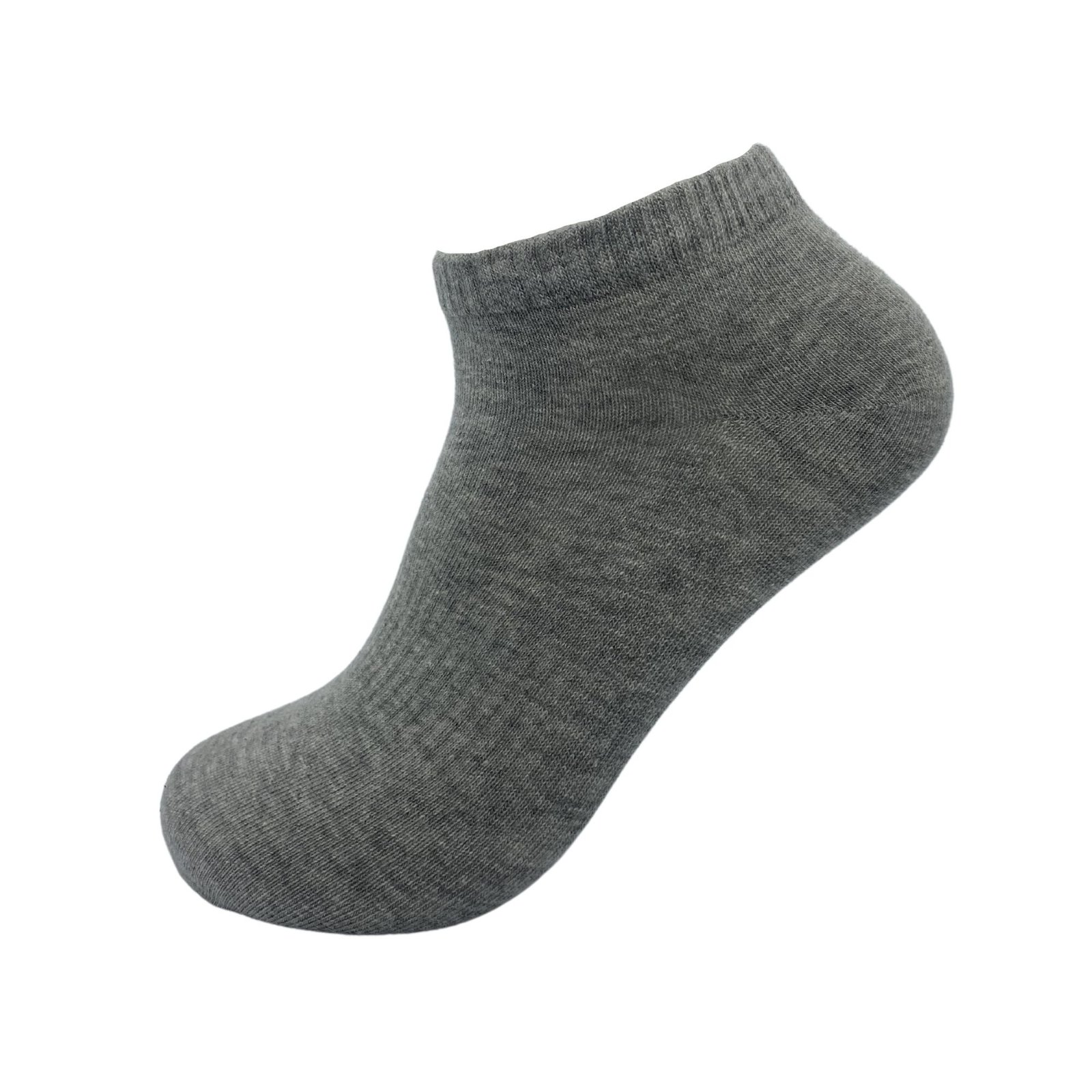 10 Paar Donex sneakersokken - Katoen - Grijs