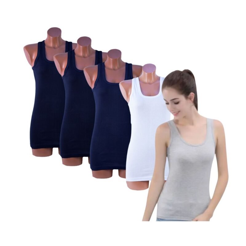 5 Stuks Dames hemd Regular 100% katoen Mix