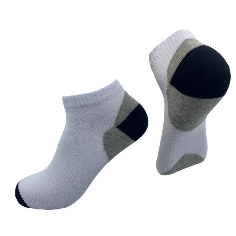 8 Paar Donex sneakersokken - Katoen - Cirkels - 2 kleuren