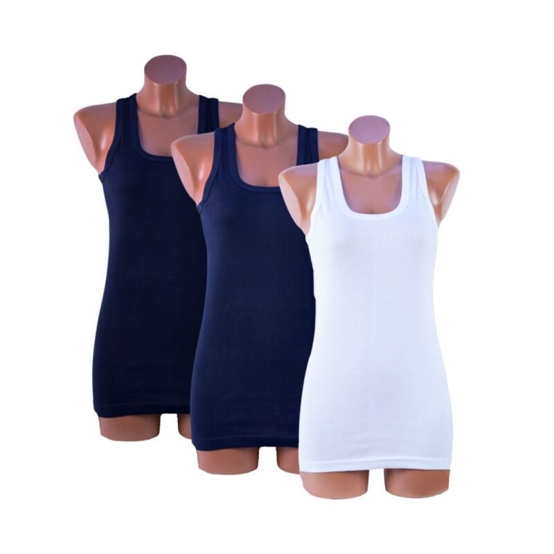 3 Stuks Dames hemd Regular 100% katoen Madrid