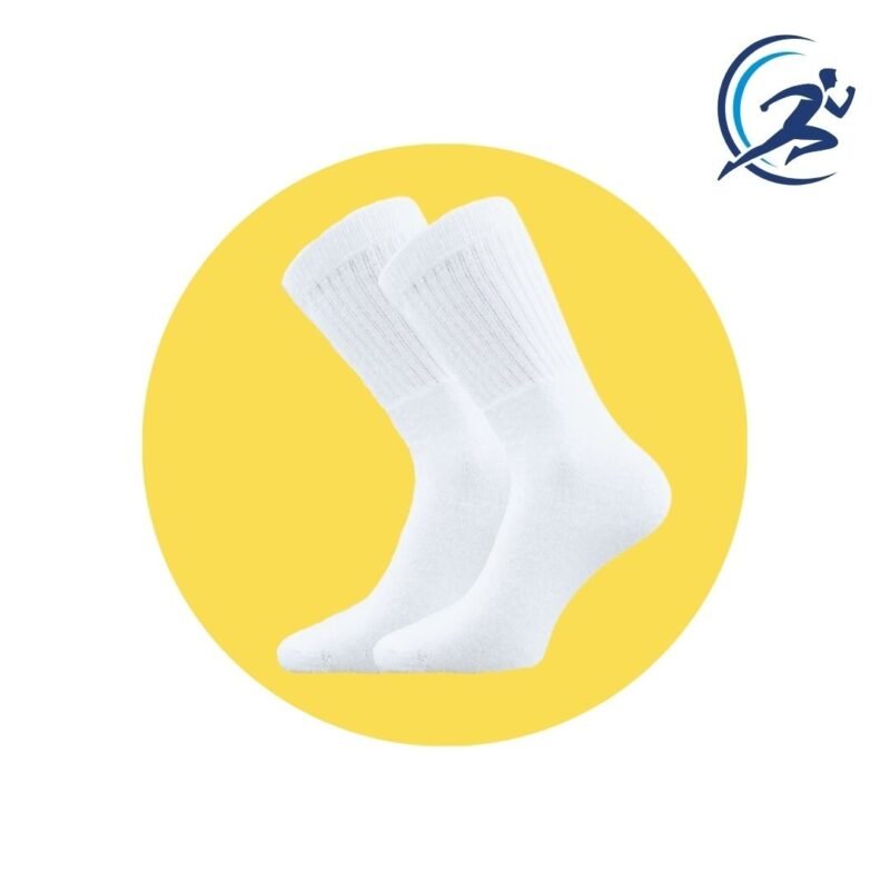 10 Paar Katoen Sportsokken - Unisex - Badstof - Wit