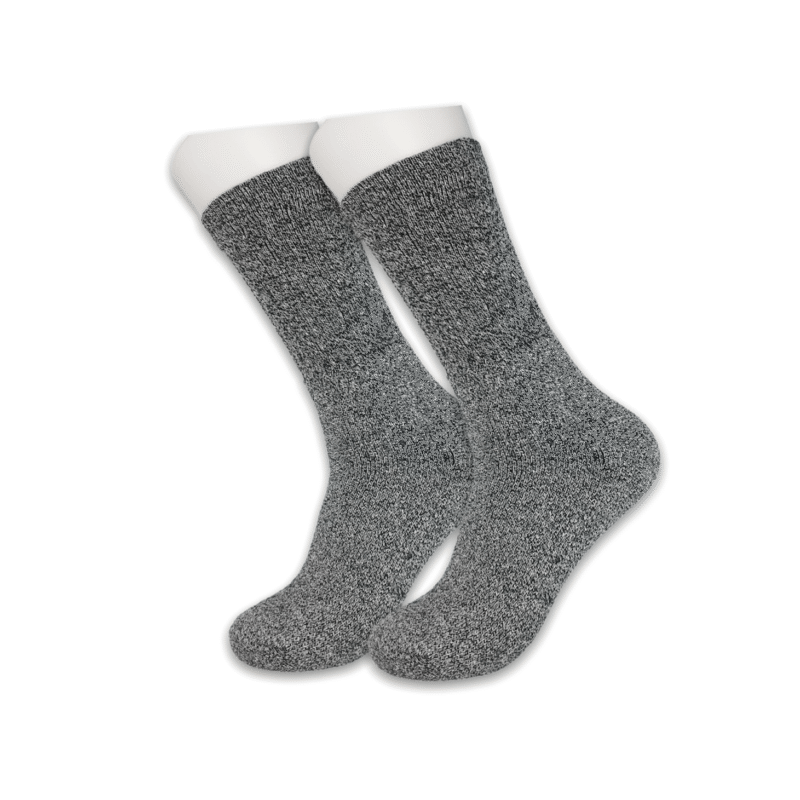 6 Paar Bonanza heren werksokken - katoen - Grijs