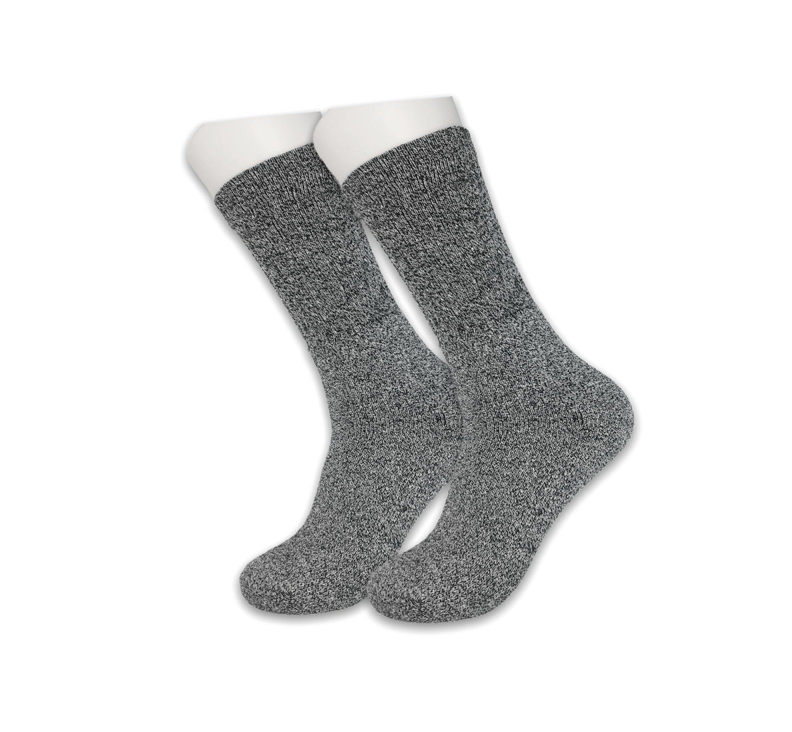 6 Paar Bonanza heren werksokken - katoen - Grijs