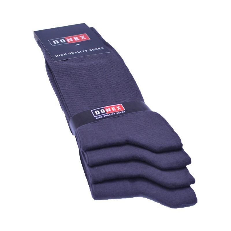 8 Paar Hoge kwaliteit Herensokken - 95% Katoen - DONEX®- Grijs