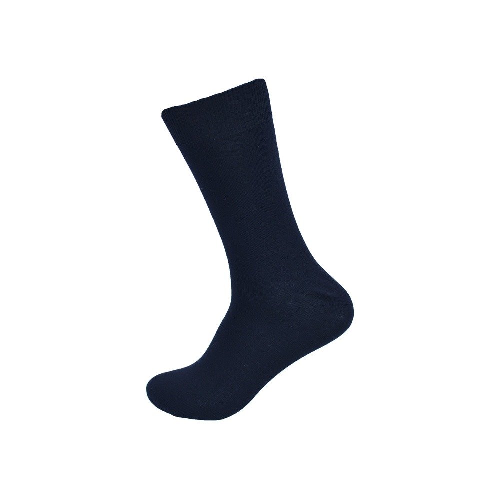 10 Paar Herensokken 100% Katoen Naadloos Zwart