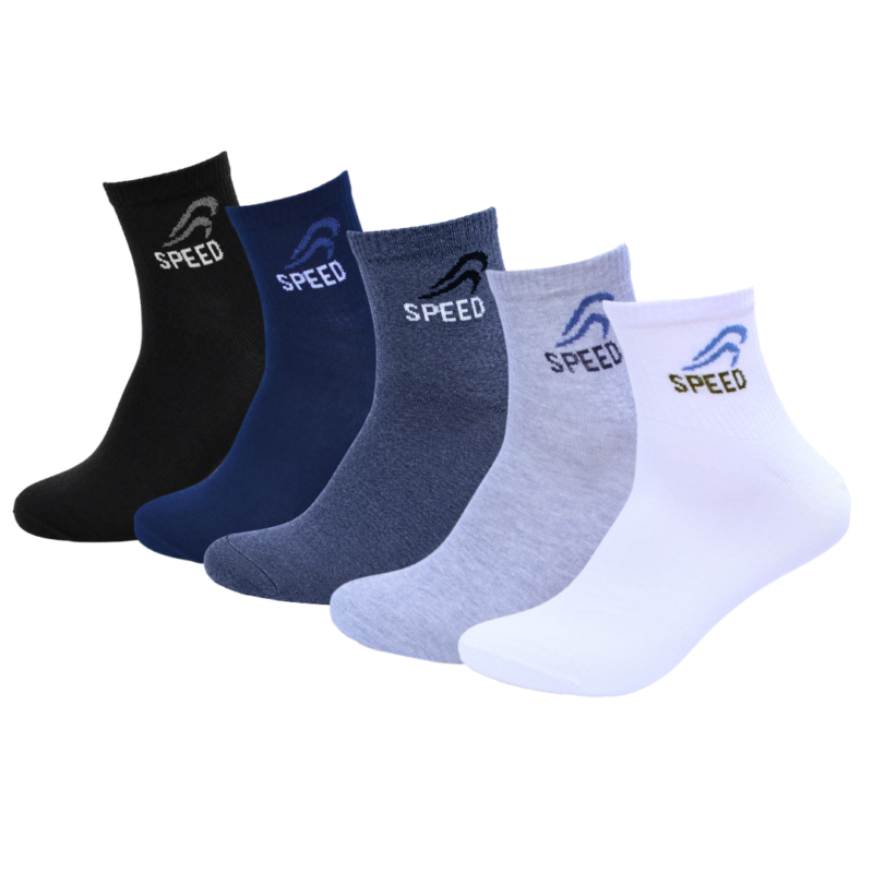 6 Paar DONEX® quarter sneakersokken - Katoen - Speed