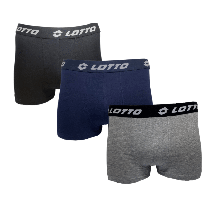 3 Stuks Lotto® Heren boxershorts - Katoen - Classic