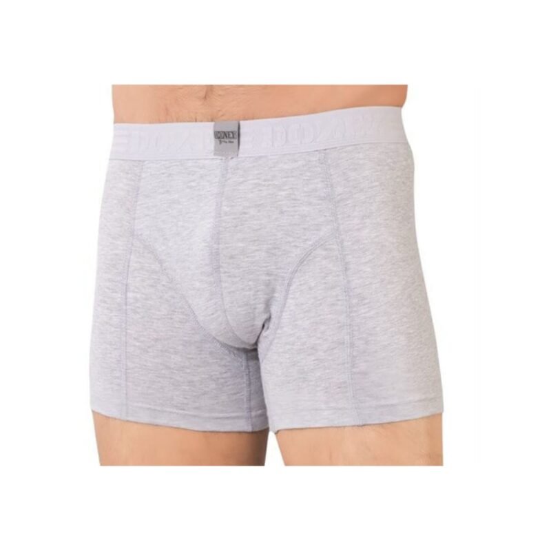 3 Stuks DONEX® heren boxershorts - Katoen - Grijs