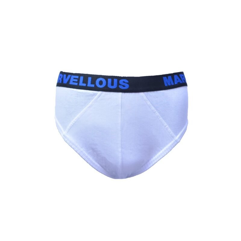 3 Stuks Marvelous heren slips - 100%Katoen - Band - Wit