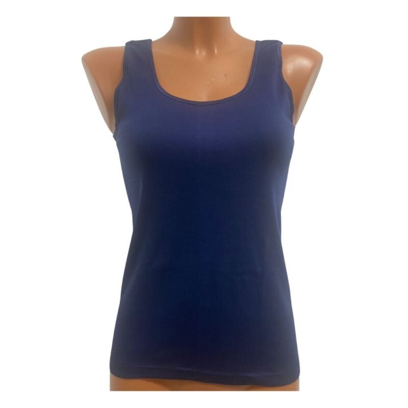 2 Pack Top kwaliteit dames hemd - 100% katoen - Marinebaluw