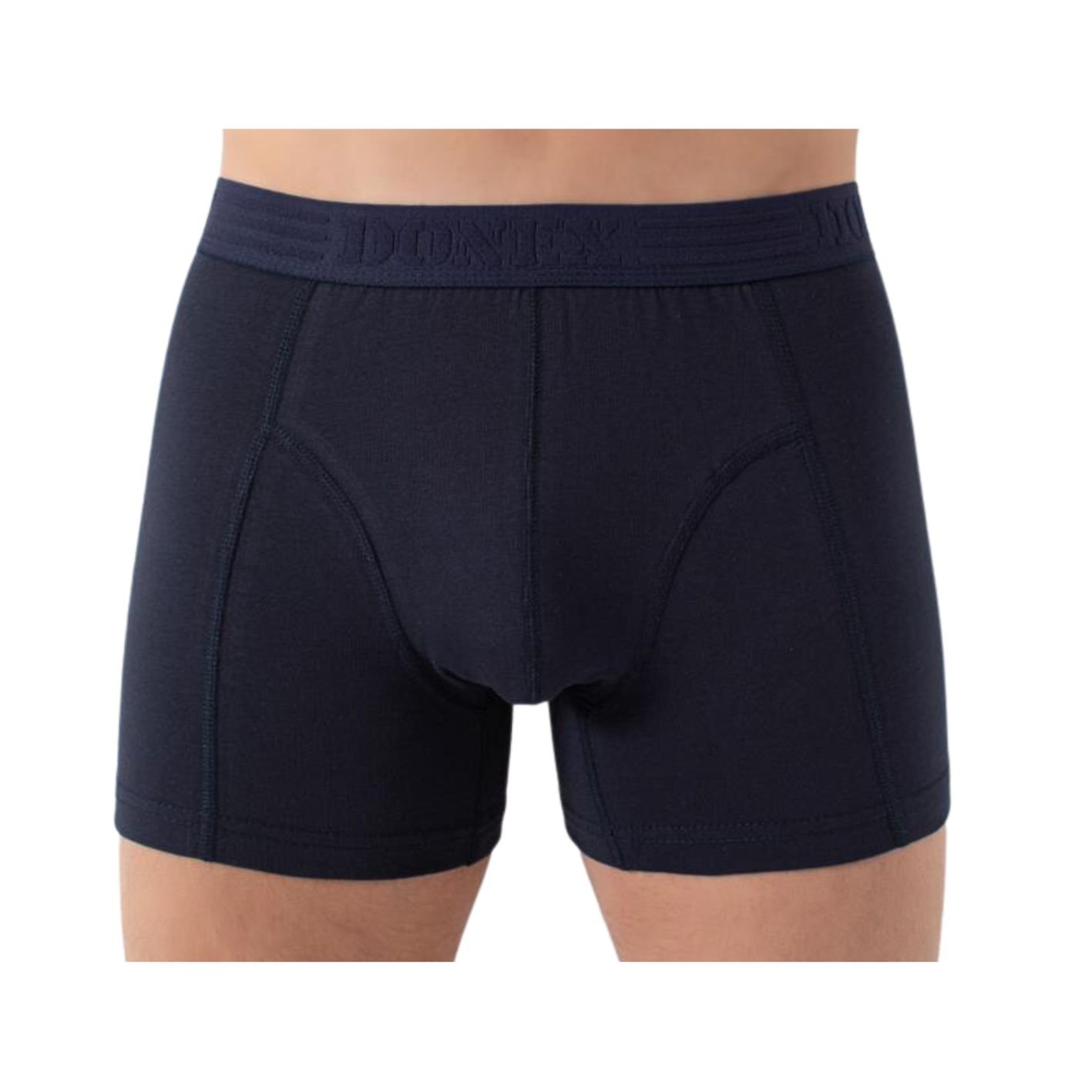 3 Stuks DONEX® heren boxershorts - Katoen - Marinblauw