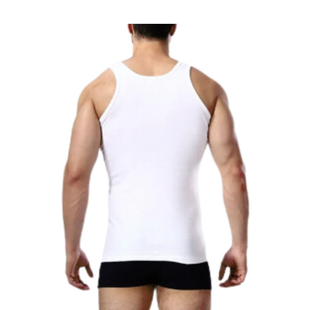 2 Stuks Bonanza onderhemd 100% katoen Regular Wit