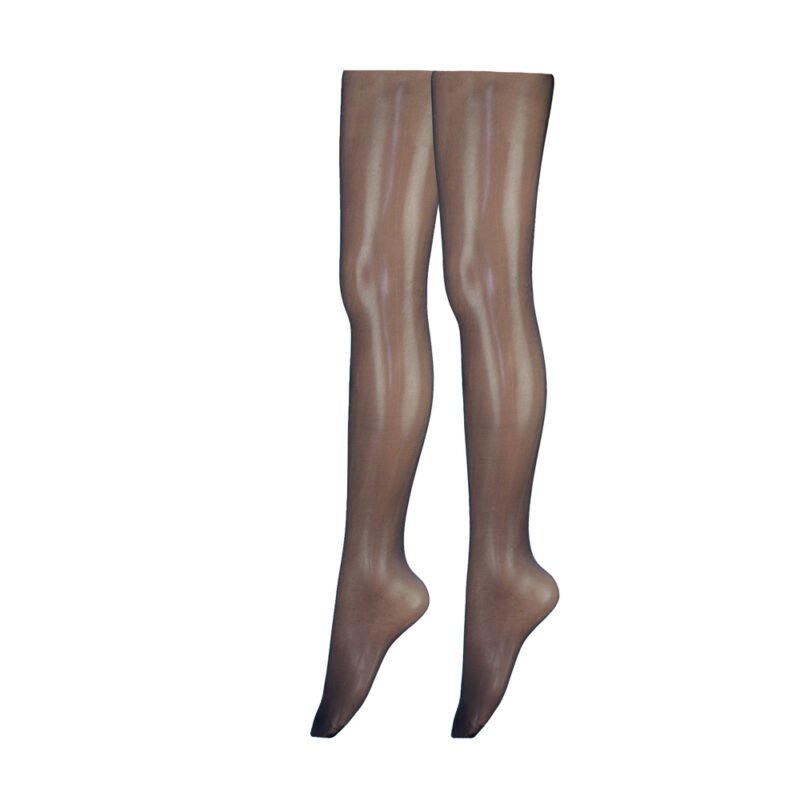 Dames panty - 20 Denier - 3 Pack - Half glans - Zwart